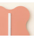 Klover Flush Wall Lamp Peach 1x S14d-6