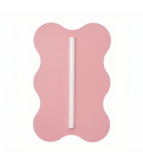 Klover Flush Wall Lamp Pink 1x S14d-1