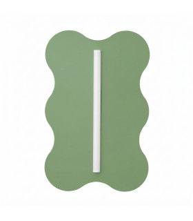 Klover Flush Wall Lamp Sage 1x S14d-1