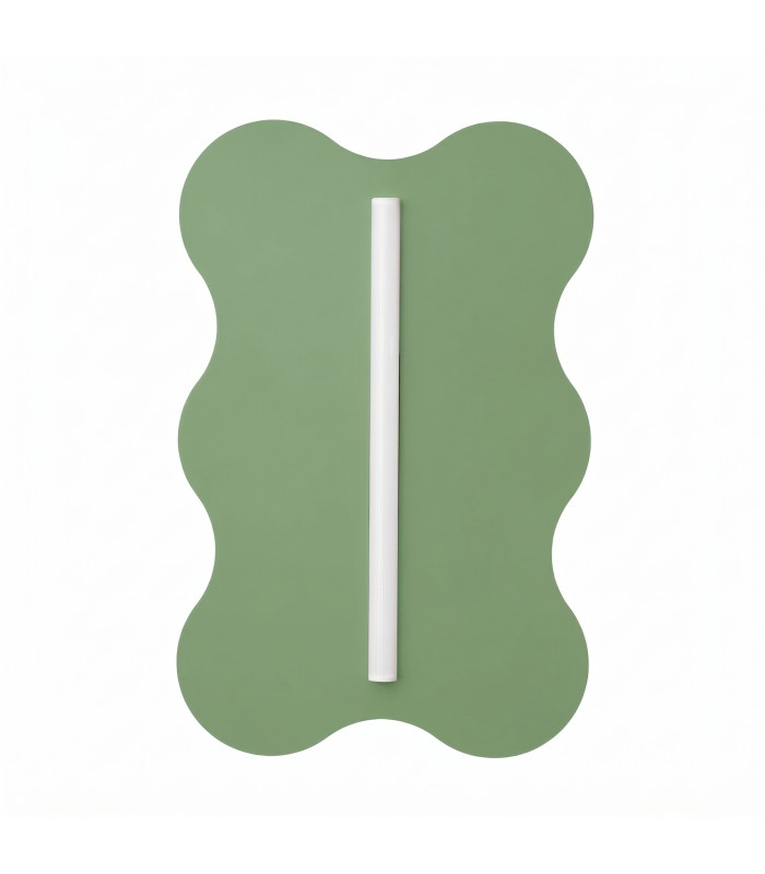 Klover Flush Wall Lamp Sage 1x S14d-1