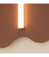 Klover Flush Wall Lamp Mocca 1x S14d-5