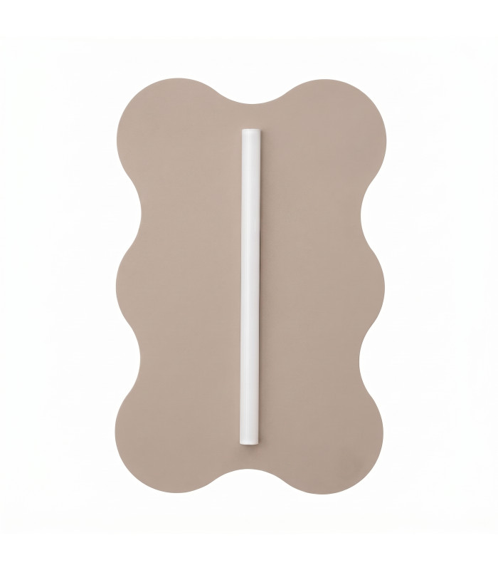 Klover Flush Wall Lamp Taupe 1x S14d-1