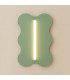 Klover Flush Wall Lamp Sage 1x S14d-2