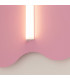 Klover Flush Wall Lamp Pink 1x S14d-5