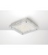 Flush Ceiling 18W 1800lm LED 4000K Stainless Steel, Crystal - 2