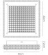 Flush Ceiling 18W 1800lm LED 4000K Stainless Steel, Crystal - 3