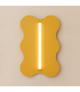 Klover Flush Wall Lamp Yellow 1x S14d-2