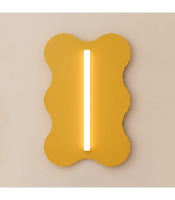 Klover Flush Wall Lamp Yellow 1x S14d-2
