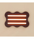 Klover Flush Ceiling Light Brown 1x S14d-2