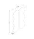 Klover Flush Wall Lamp Ultramarine 1x S14d-7