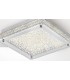 Flush Ceiling 18W 1800lm LED 4000K Stainless Steel, Crystal - 4