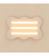 Klover Flush Ceiling Light Beige 1x S14d-2