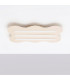 Klover Flush Ceiling Light Beige 1x S14d-4