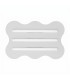 Klover Flush Ceiling Light White 1x S14d-1