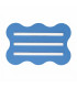 Klover Flush Ceiling Light Blue 1x S14d-1