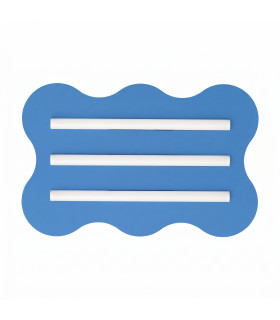 Klover Flush Ceiling Light Blue 1x S14d-1