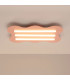 Klover Flush Ceiling Light Peach 1x S14d-3