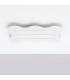 Klover Flush Ceiling Light White 1x S14d-4