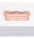 Klover Flush Ceiling Light Peach 1x S14d-4