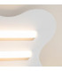 Klover Flush Ceiling Light White 1x S14d-5