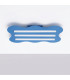 Klover Flush Ceiling Light Blue 1x S14d-4
