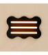 Klover Flush Ceiling Light Black 1x S14d-2
