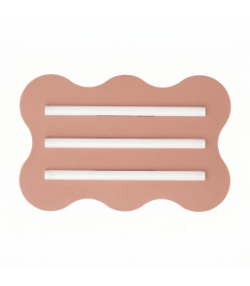 Klover Flush Ceiling Light Mocca 1x S14d-1