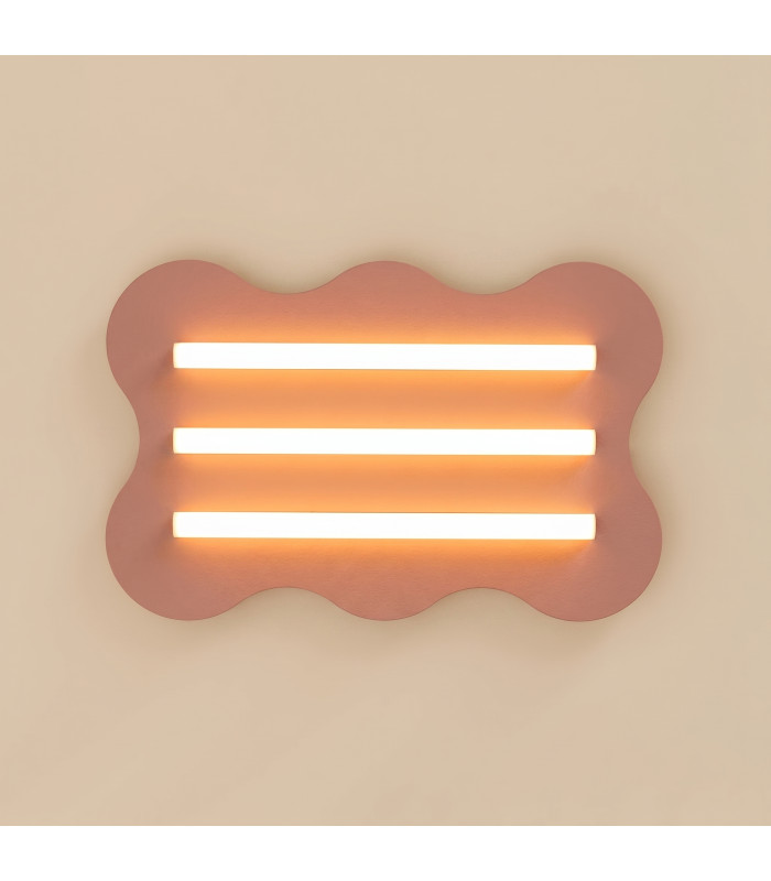 Klover Flush Ceiling Light Mocca 1x S14d-2
