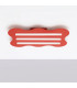 Klover Flush Ceiling Light Red 1x S14d-4