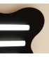 Klover Flush Ceiling Light Black 1x S14d-5