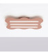 Klover Flush Ceiling Light Mocca 1x S14d-4