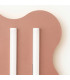 Klover Flush Ceiling Light Mocca 1x S14d-6