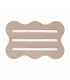 Klover Flush Ceiling Light Taupe 1x S14d-1