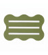 Klover Flush Ceiling Light Olive Green 1x S14d-1