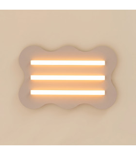 Klover Flush Ceiling Light Taupe 1x S14d-2