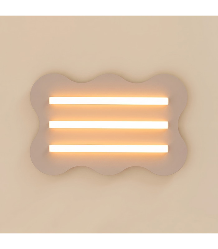 Klover Flush Ceiling Light Taupe 1x S14d-2