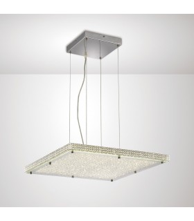 Ceiling Pendant 44W 4400lm LED 4000K Stainless Steel, Crystal - 2