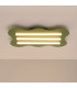 Klover Flush Ceiling Light Olive Green 1x S14d-3