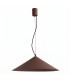 Fint LED Dome Pendant Ceiling Light Brown 3000K-1