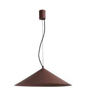 Fint LED Dome Pendant Ceiling Light Brown 3000K-1