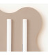 Klover Flush Ceiling Light Taupe 1x S14d-6