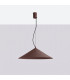 Fint LED Dome Pendant Ceiling Light Brown 3000K-4