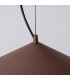 Fint LED Dome Pendant Ceiling Light Brown 3000K-6