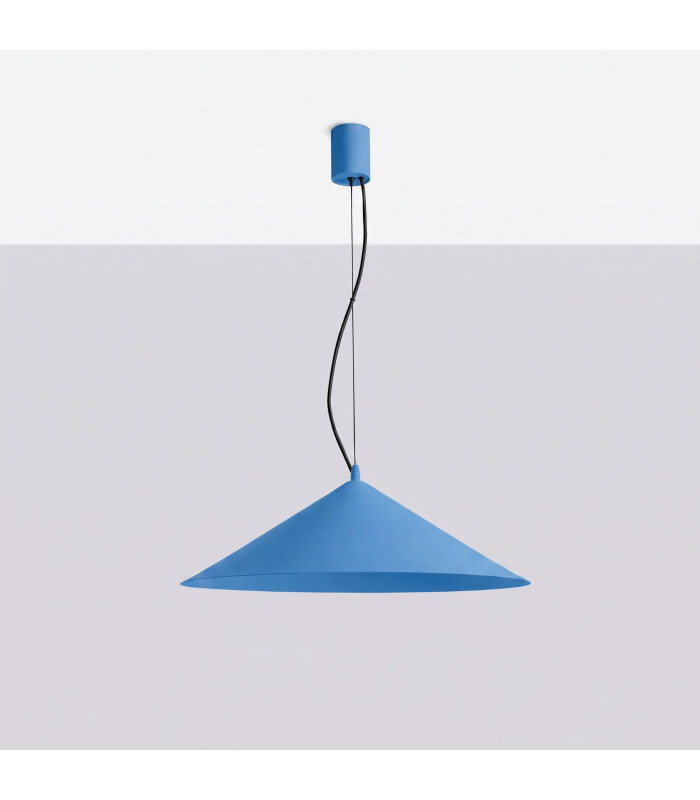 Fint LED Dome Pendant Ceiling Light Blue 3000K-4