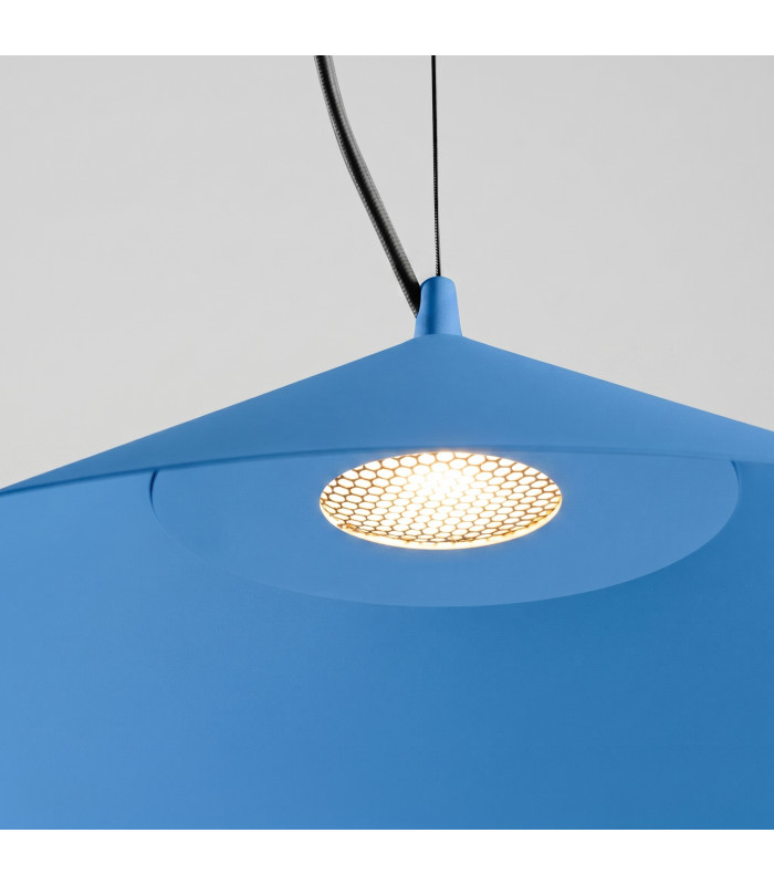Fint LED Dome Pendant Ceiling Light Blue 3000K-5