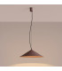 Fint LED Dome Pendant Ceiling Light Brown 3000K-9