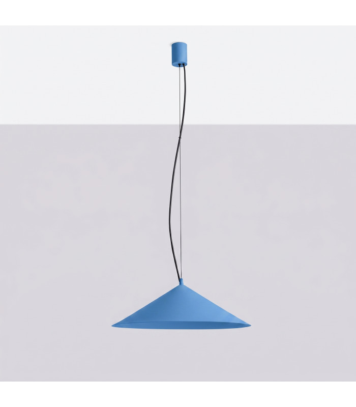 Fint LED Dome Pendant Ceiling Light Blue 3000K-8