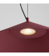 Fint LED Dome Pendant Ceiling Light Burgundy 3000K-5