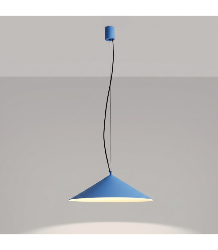 Fint LED Dome Pendant Ceiling Light Blue 3000K-9