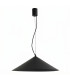Fint LED Dome Pendant Ceiling Light Black 3000K-1